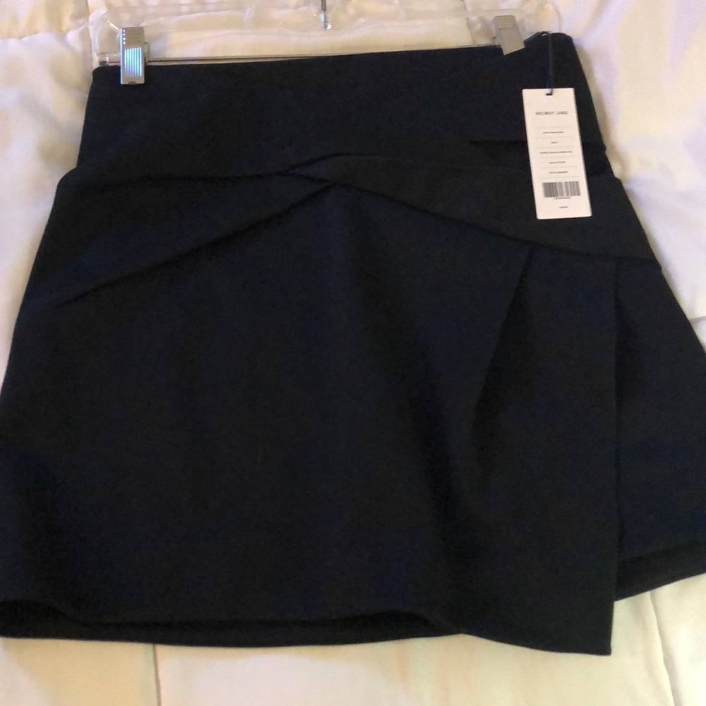 NWT HELMUT LANG KNIT DRAPE SKIRT - Picture 5 of 9